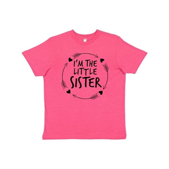 Inktastic I'm the Little Sister Youth T-Shirt