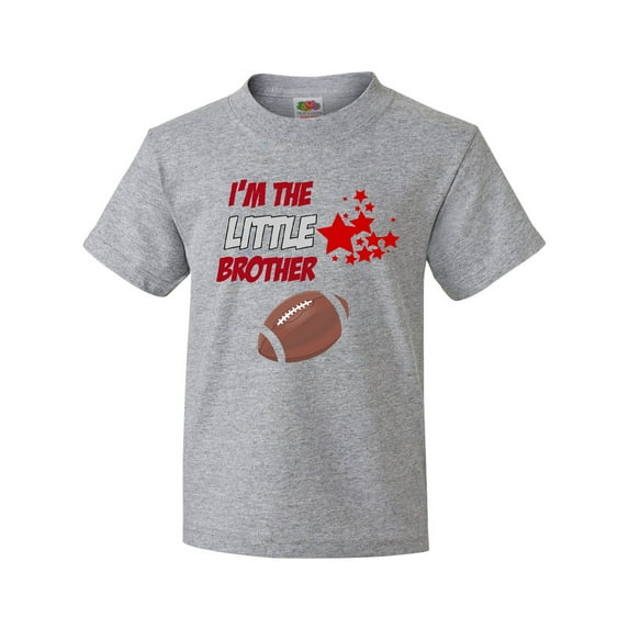 Inktastic I'm the Little brother football Youth T-Shirt