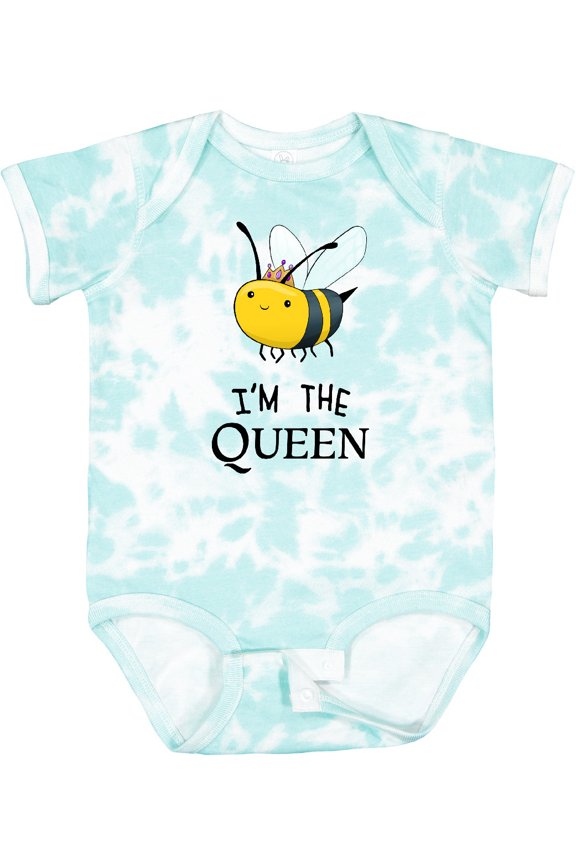 I'm the Queen Cute Queen Bee Boys or Girls Baby Bodysuit