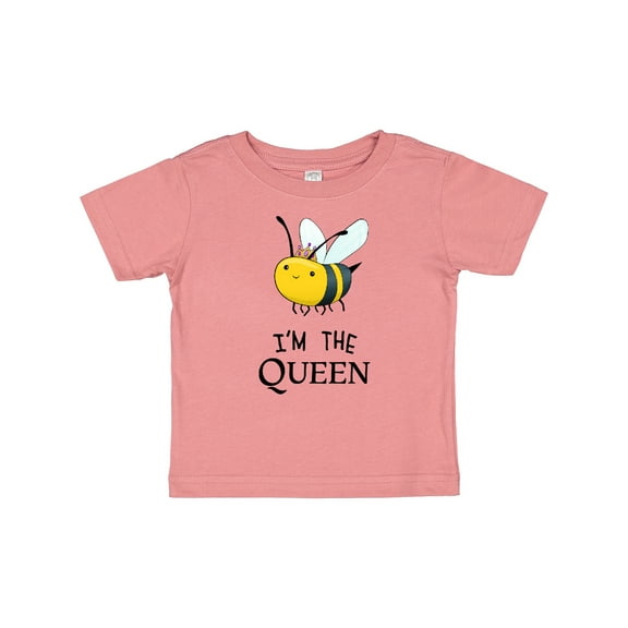 Inktastic I'm the Queen Cute Queen Bee Boys or Girls Baby T-Shirt