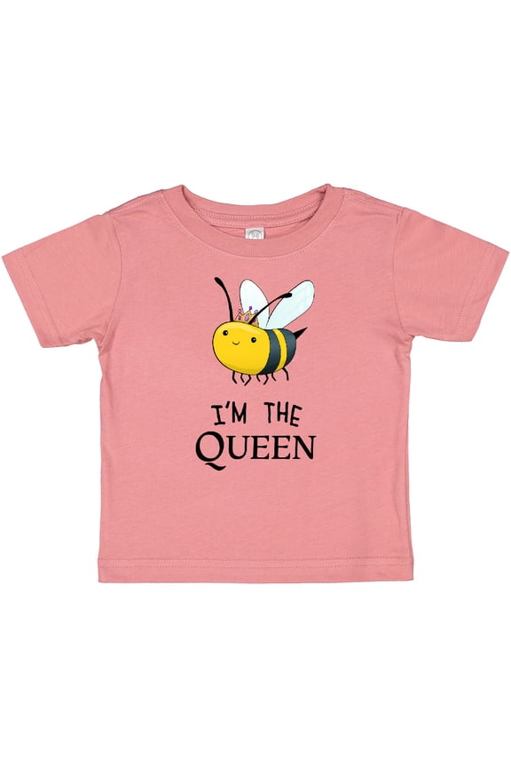I'm the Queen Cute Queen Bee Boys or Girls Baby T-Shirt