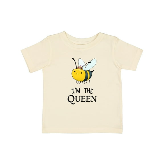 Inktastic I'm the Queen Cute Queen Bee Boys or Girls Baby T-Shirt
