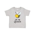 thumbnail image 1 of Inktastic I'm the Queen Cute Queen Bee Boys or Girls Toddler T-Shirt, 1 of 5