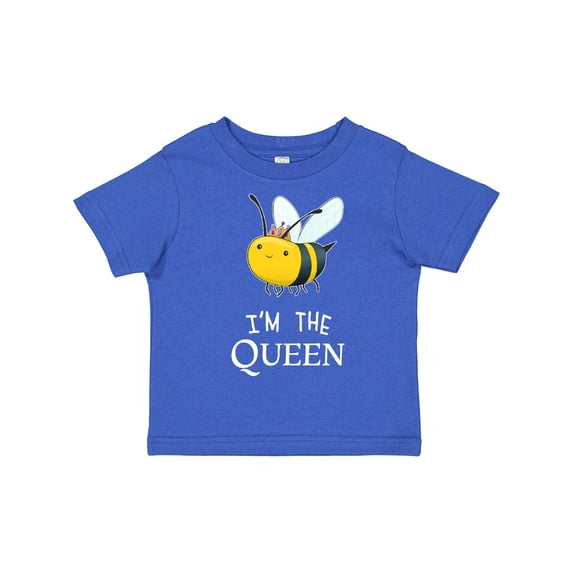 Inktastic I'm the Queen- Cute Queen Bee Boys or Girls Toddler T-Shirt