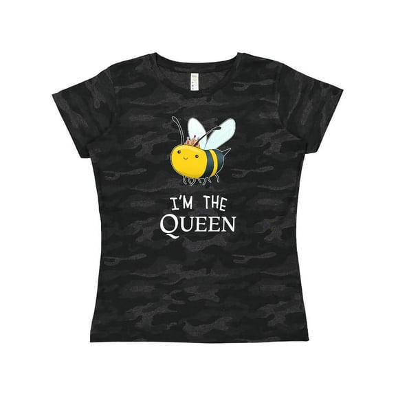 Inktastic I'm the Queen- Cute Queen Bee Women's T-Shirt