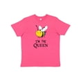 thumbnail image 1 of Inktastic I'm the Queen- cute queen bee Youth T-Shirt, 1 of 5