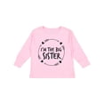 thumbnail image 1 of Inktastic I'm the Sister Girls Long Sleeve Toddler T-Shirt, 1 of 5