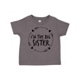 thumbnail image 1 of Inktastic I'm the Sister Girls Toddler T-Shirt, 1 of 5