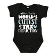 thumbnail image 1 of Inktastic I'm the World's Cutest Tax Deduction Blue Hearts Boys or Girls Baby Bodysuit, 1 of 5