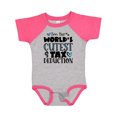 thumbnail image 1 of Inktastic I'm the World's Cutest Tax Deduction Blue Hearts Boys or Girls Baby Bodysuit, 1 of 5