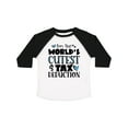 thumbnail image 1 of Inktastic I'm the World's Cutest Tax Deduction Blue Hearts Boys or Girls Toddler T-Shirt, 1 of 5