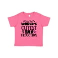 thumbnail image 1 of Inktastic I'm the Worlds Cutest Tax Deduction Pink Hearts Boys or Girls Baby T-Shirt, 1 of 5