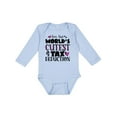 thumbnail image 1 of Inktastic I'm the Worlds Cutest Tax Deduction Pink Hearts Boys or Girls Long Sleeve Baby Bodysuit, 1 of 5