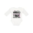thumbnail image 1 of Inktastic I'm the Worlds Cutest Tax Deduction Pink Hearts Boys or Girls Long Sleeve Baby Bodysuit, 1 of 5