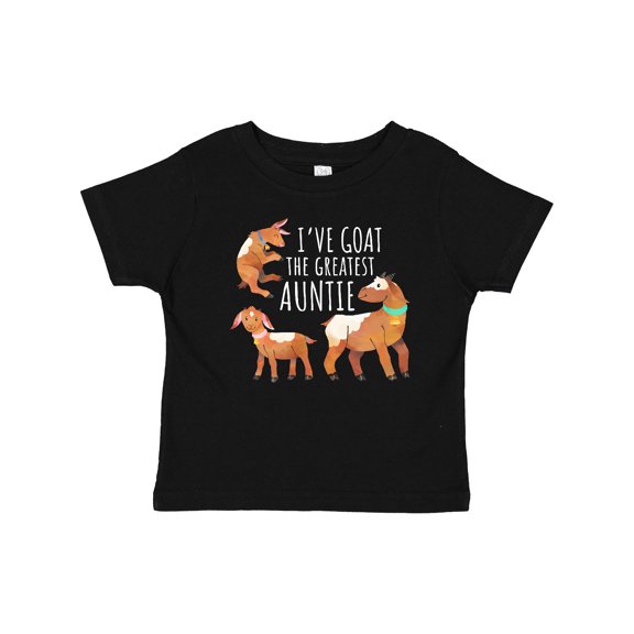 Inktastic I've Goat the Greatest Auntie Boys or Girls Baby T-Shirt