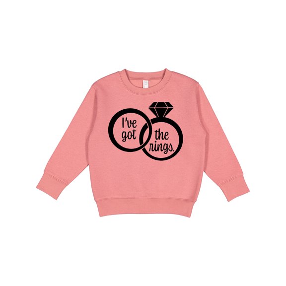 Inktastic I've Got the Rings Ring Bearer Toddler Sweatshirt