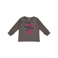thumbnail image 1 of Inktastic I've got Daddy Wrapped Around My Little Finger Girls Long Sleeve Toddler T-Shirt, 1 of 5