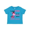 thumbnail image 1 of Inktastic I wear PINK for the fight against Breast Cancer Boys or Girls Toddler T-Shirt, 1 of 5