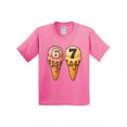 thumbnail image 1 of Inktastic Ice Cream Birthday 67 Dripping Cone Youth T-Shirt, 1 of 5