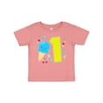 thumbnail image 1 of Inktastic Ice Cream First Birthday in Blue Boys or Girls Baby T-Shirt, 1 of 5