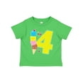 thumbnail image 1 of Inktastic Ice Cream Fourth Birthday Blue Boys or Girls Toddler T-Shirt, 1 of 5