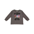 thumbnail image 1 of Inktastic Ice Cream Makes Everything Better Boys or Girls Long Sleeve Toddler T-Shirt, 1 of 5