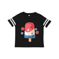 thumbnail image 1 of Inktastic Ice Cream Pop 4th 2 Boys or Girls Toddler T-Shirt, 1 of 5