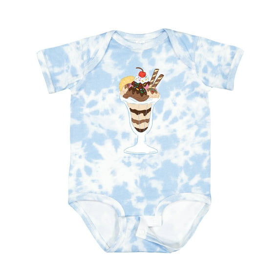 Inktastic Ice Cream Sundae Boys or Girls Baby Bodysuit