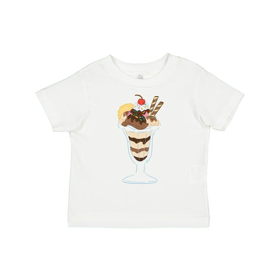 Inktastic Ice Cream Sundae Boys or Girls Toddler T-Shirt