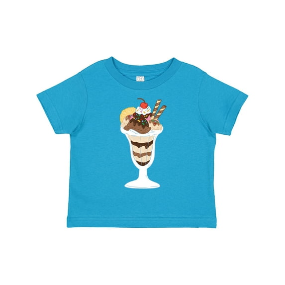 Inktastic Ice Cream Sundae Boys or Girls Toddler T-Shirt