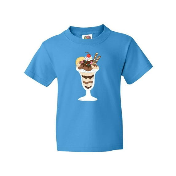 Inktastic Ice Cream Sundae Youth T-Shirt