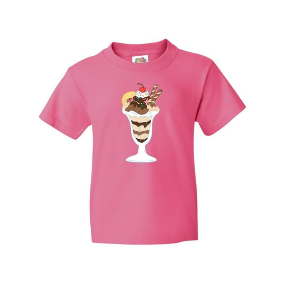 Inktastic Ice Cream Sundae Youth T-Shirt