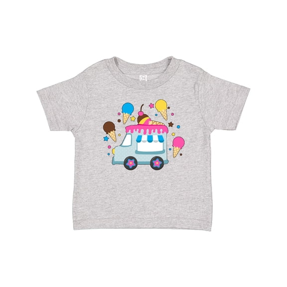 Inktastic Ice Cream Truck with Ice Cream Cones Boys or Girls Baby T-Shirt