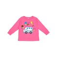 thumbnail image 1 of Inktastic Ice Cream Truck with Ice Cream Cones Boys or Girls Long Sleeve Toddler T-Shirt, 1 of 5
