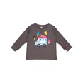 thumbnail image 1 of Inktastic Ice Cream Truck with Ice Cream Cones Boys or Girls Long Sleeve Toddler T-Shirt, 1 of 5