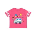 thumbnail image 1 of Inktastic Ice Cream Truck with Ice Cream Cones Boys or Girls Toddler T-Shirt, 1 of 5
