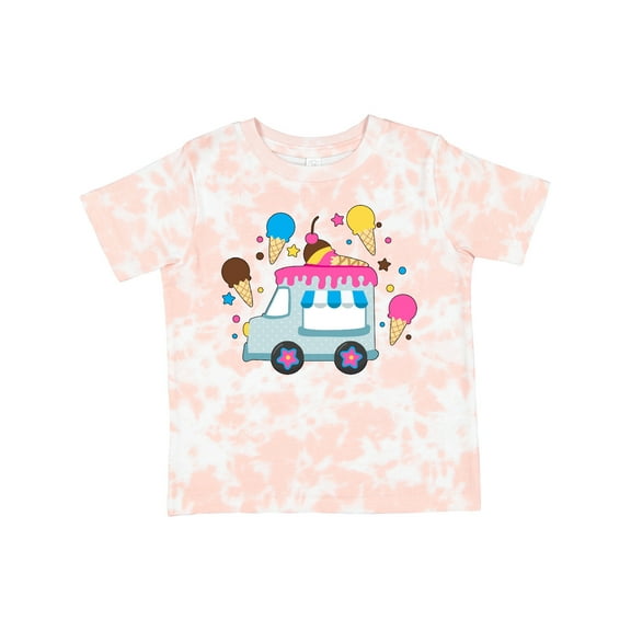 Inktastic Ice Cream Truck with Ice Cream Cones Boys or Girls Toddler T-Shirt