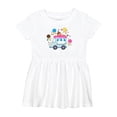 thumbnail image 1 of Inktastic Ice Cream Truck with Ice Cream Cones Girls Baby Dress, 1 of 5