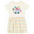 thumbnail image 1 of Inktastic Ice Cream Truck with Ice Cream Cones Girls Toddler Dress, 1 of 5