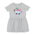 thumbnail image 1 of Inktastic Ice Cream Truck with Ice Cream Cones Girls Toddler Dress, 1 of 5