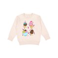 thumbnail image 1 of Inktastic Ice Cream with Patterns Toddler Sweatshirt, 1 of 4