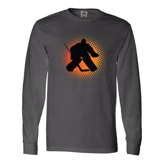 Inktastic Ice Hockey Goalie Sports Long Sleeve T-Shirt