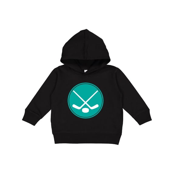 Inktastic Ice Hockey Player Silhouette Toddler Hoodie