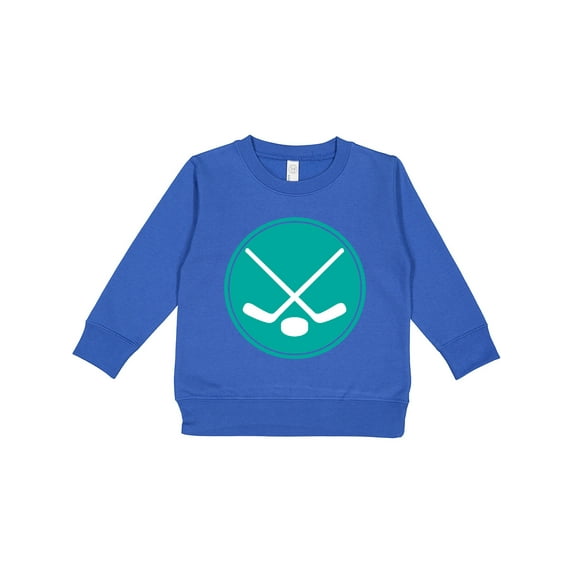 Inktastic Ice Hockey Player Silhouette Toddler Sweatshirt
