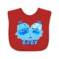 thumbnail image 1 of Inktastic Ice Ice Baby Boys or Girls Baby Bib, 1 of 4