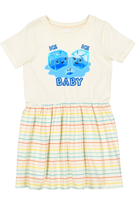 Ice Ice Baby Girls Toddler Dress