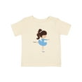 thumbnail image 1 of Inktastic Ice Skating Girl, Brown Hair Girls Baby T-Shirt, 1 of 5