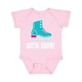 thumbnail image 1 of Inktastic Ice Skating Gotta Skate Boys or Girls Baby Bodysuit, 1 of 5