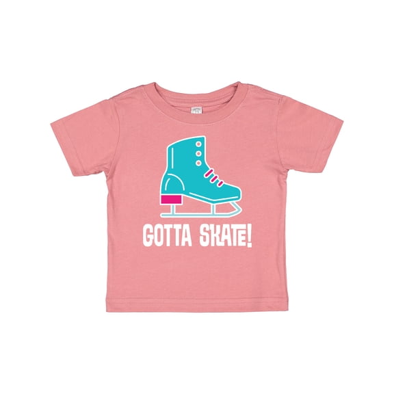 Inktastic Ice Skating Gotta Skate Boys or Girls Baby T-Shirt