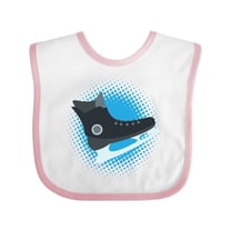 Inktastic Ice Skating Sports Gift Boys Baby Bib